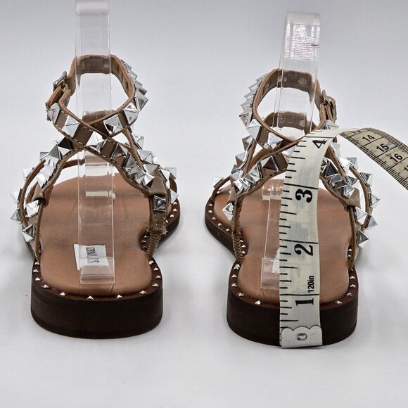 Steve Madden Studded Wrap Around Ankle Strap Sandals - NWOT - Picture 9 of 16